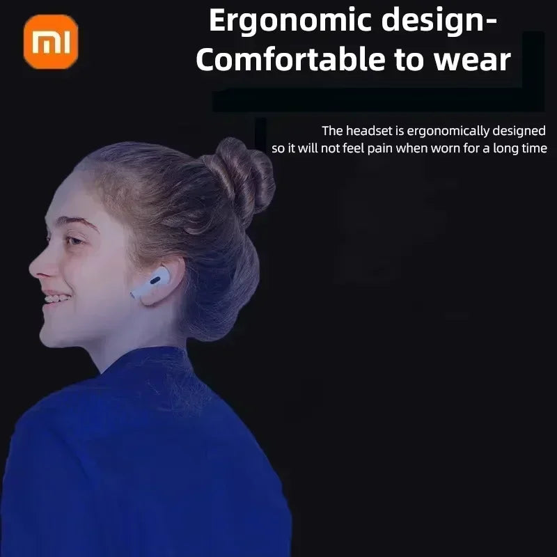 Xiaomi sem fio bluetooth fones de ouvido alta fidelidade som fone de ouvido verdadeiro sem fio com cancelamento de ruído esporte fone de ouvido intra-auricular