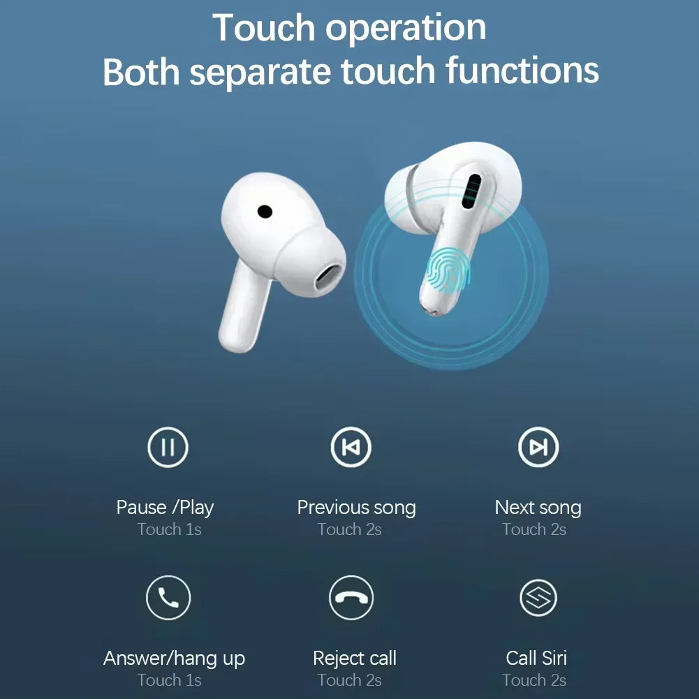 Xiaomi sem fio bluetooth fones de ouvido alta fidelidade som fone de ouvido verdadeiro sem fio com cancelamento de ruído esporte fone de ouvido intra-auricular